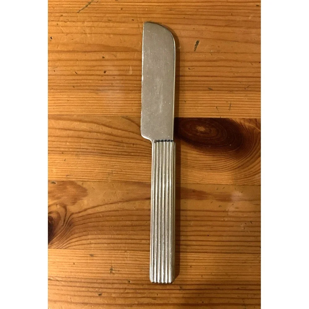 Chase USA Cheese Knife Chrome Plated Walter Von Nessen Art Deco READ